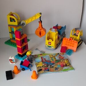 LEGO Duplo Construction Site Set - Multicolor